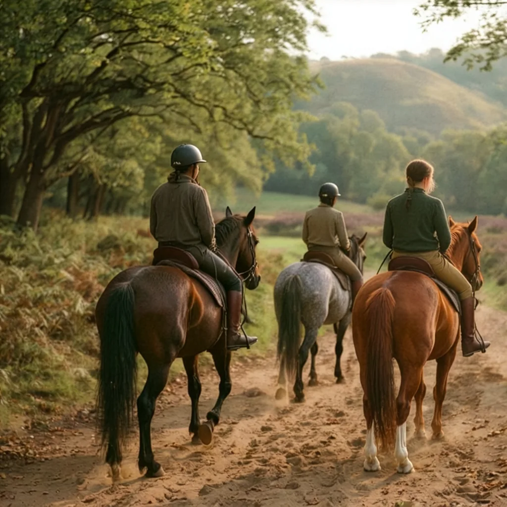 Balade à cheval en Creuse, autour de Saint-Yrieix-les-Bois